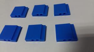 Quality Professional CNC Plastic Machining Polishing Blue POM Parts wholesale
