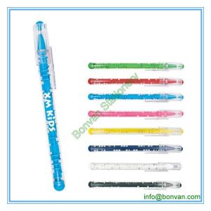 Quality plastic puzzle pen, plastic toy pen, maze ball point pen wholesale