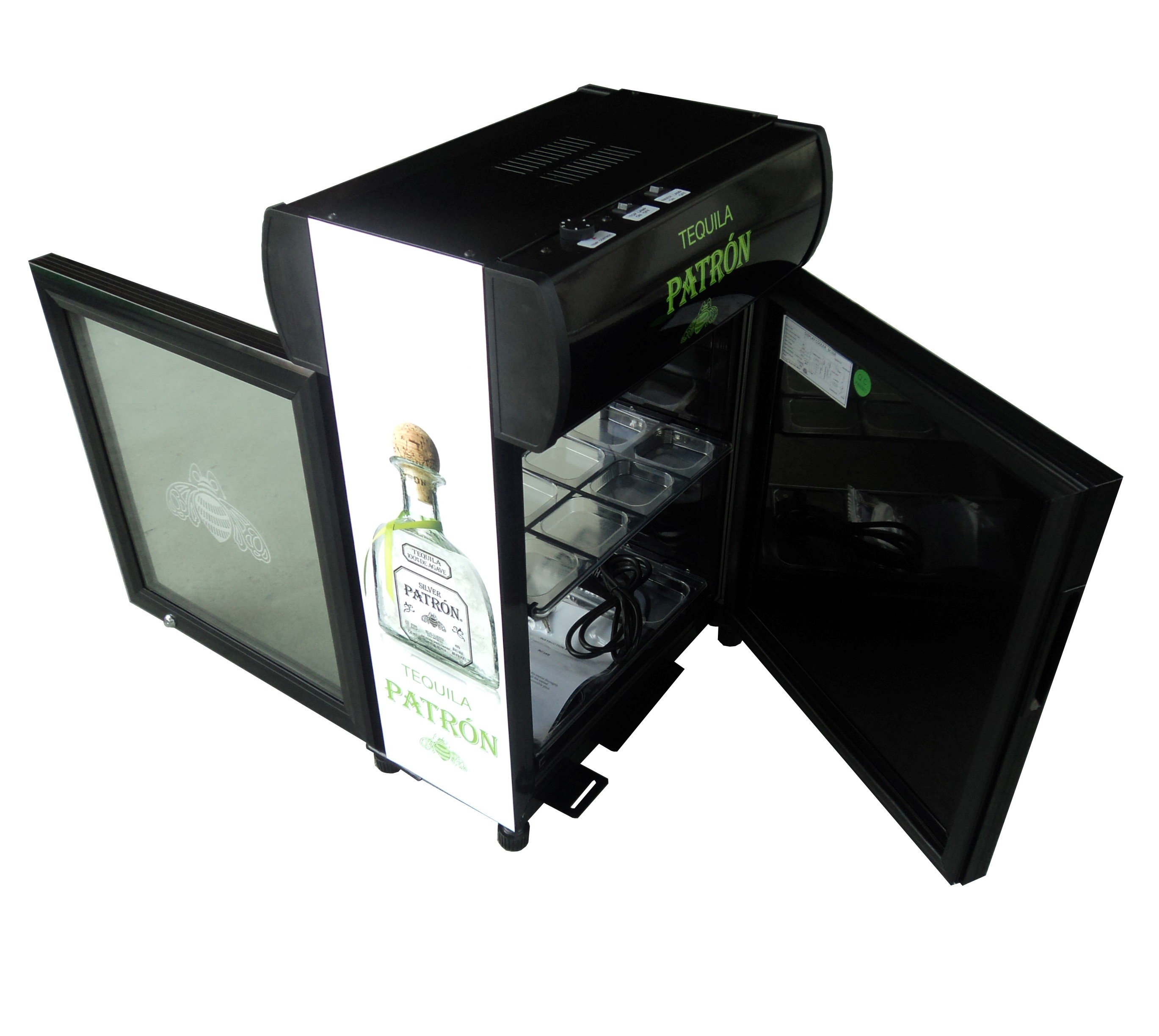 35L Small Refrigerator Compressor Mini Bar 21L Energy Drink Fridge With Key Lock SC35B