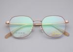 Not Easy Deform Metal Eye Glass Frames Stylish Finish For Modern Decor