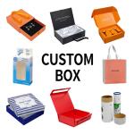 Customized Logo Luxury Magnetic Gift Box Closure For Cosmetics Clothing Wig Gift