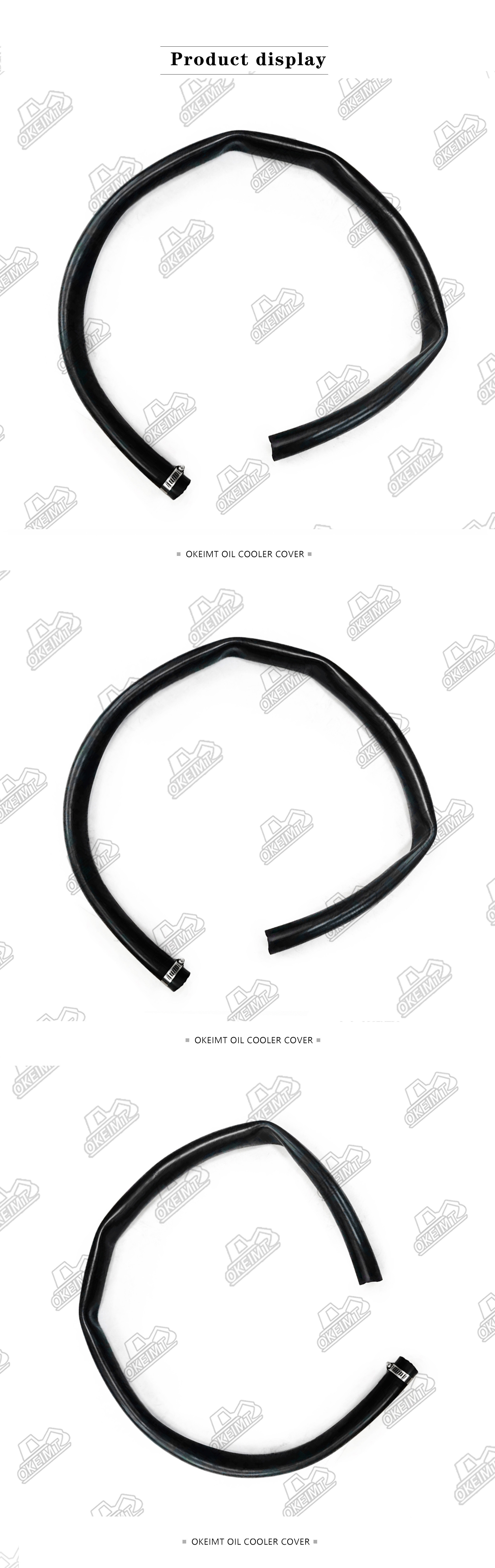 OKEIMT Breather Cap Lower Hose CAT S6K Crank Breather Hose