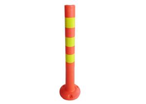 Quality Flexible EVA Orange 750mm Traffic Warning Post wholesale