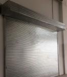 Exterior 4 Hours Fire Rated Roller Shutter Door Metal 2m/min Industrial 380V