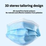 Safe 50pcs Per Box 35g Disposable Medical Face Mask