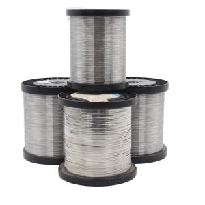 Quality Electrothermal Black Annealed Soft Bright White Fe-Cr-Al Wire Flat Wire wholesale