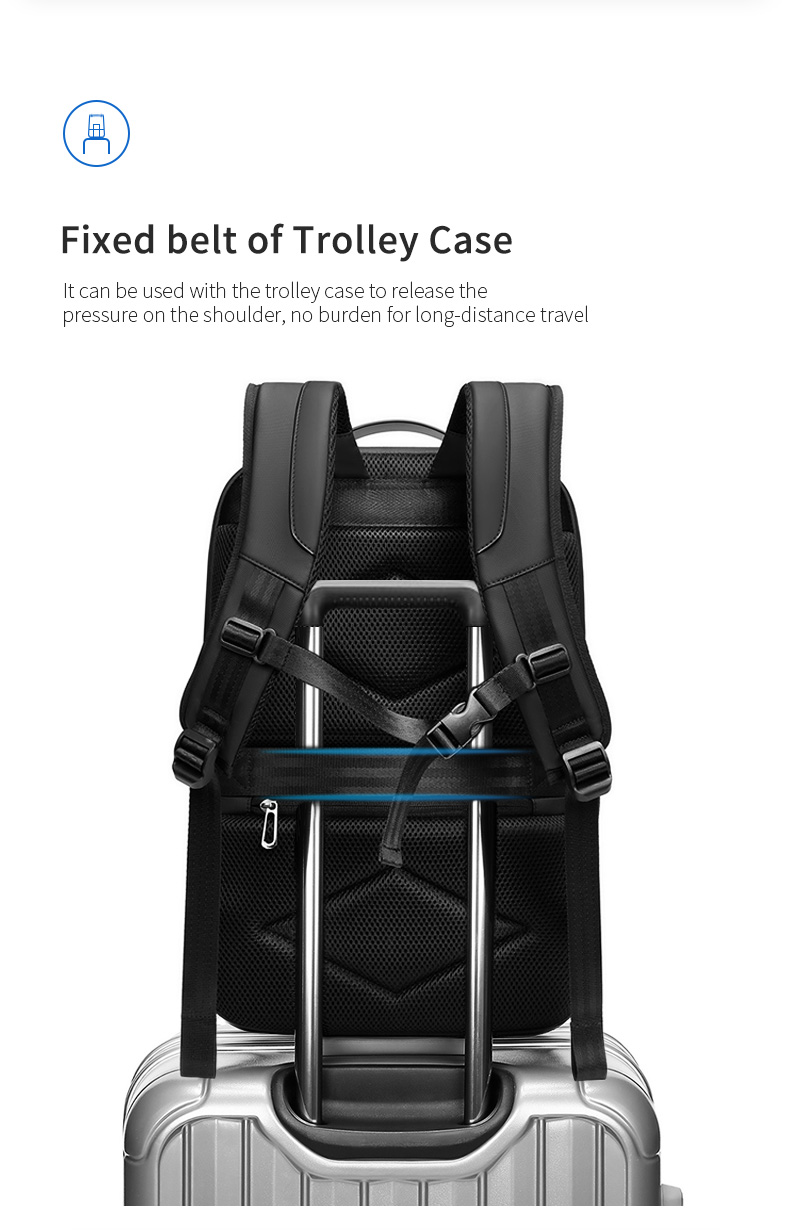 MingLu High quality new bag usb charging anti theft men waterproof bagpack backpack bag laptop backpack for men