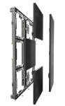 Roadside 320x320mm Outdoor Advertising Billboard IP67 Low Power Consumption