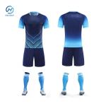 Comfortable Plain Soccer Jerseys in Purple or White Polyester for Unrestricted