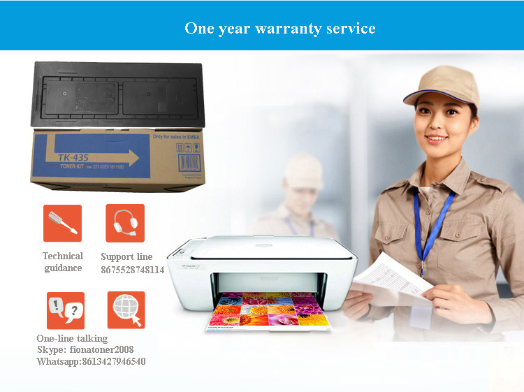 180 / 181 TK - 435 Black Compatible Kyocera Toner Taskalfa 220