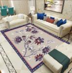 Persian Diamond Velvet Living Room Floor Carpet European Special Style
