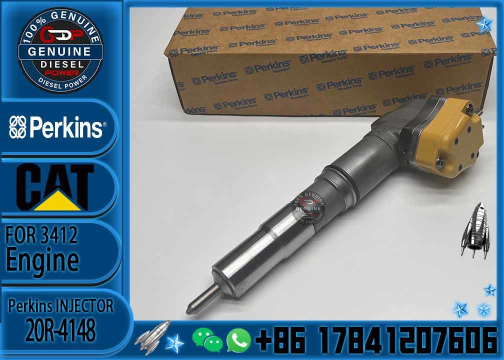 Construction Machinery Parts Diesel 3412E Engine Fuel Injector 174-7528 20R-4148 179-6020