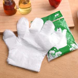 Quality Transparent Plastic Cooking Gloves Roast Chicken Hand Protection Use wholesale