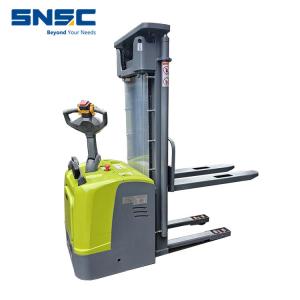 Quality AC Motor Rider 2.0tons Electric Stacker Truck / Reach Pallet Stacker wholesale