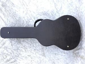 Quality Long Using Life Wooden Guitar Case For Musical Instrument Plush Velvet Interior wholesale