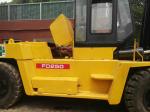 Japanese Heavy Used Diesel Forklift Truck 25 Ton Komatsu FD250 With Side Shifter