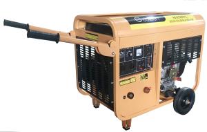 Quality Electric Start Diesel Welder Generator 50 - 180A Welding Current Diesel Engine wholesale