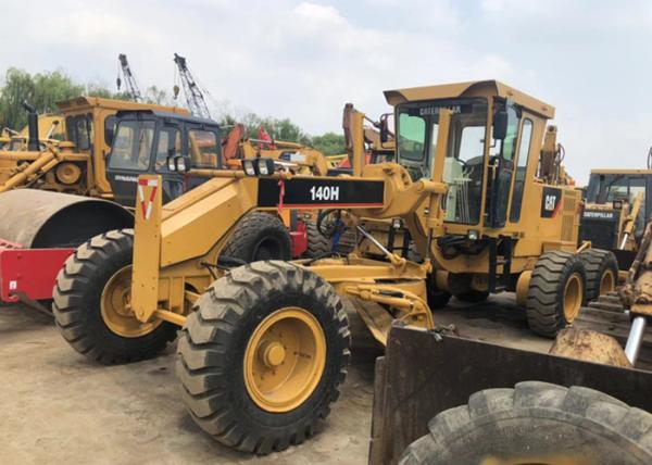 2012 Year Used Motor Grader , Used Caterpillar 140h Grader Japan 123KW