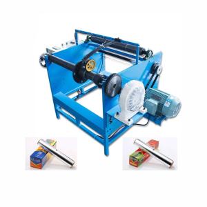 Quality Compact Aluminum Foil Slitting Rewinding Machine for Food Packaging Material Only wholesale