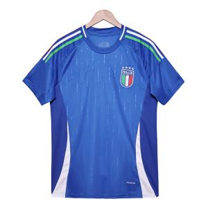 Quality 2024-2025 Italy Home Fan Edition Football Jersey Group Customization wholesale