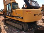 Hyundai R210-5D Used Excavator Machine 125Kw Power 2008 Year Yellow Color