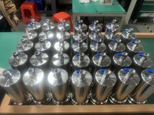 Quality 99.99% Filtration Performance Industrial Stainless Steel Compressed Air Purifier for Food Beverage Medical Industries wholesale