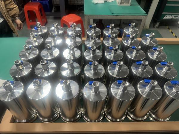 99.99% Filtration Performance Industrial Stainless Steel Compressed Air Purifier