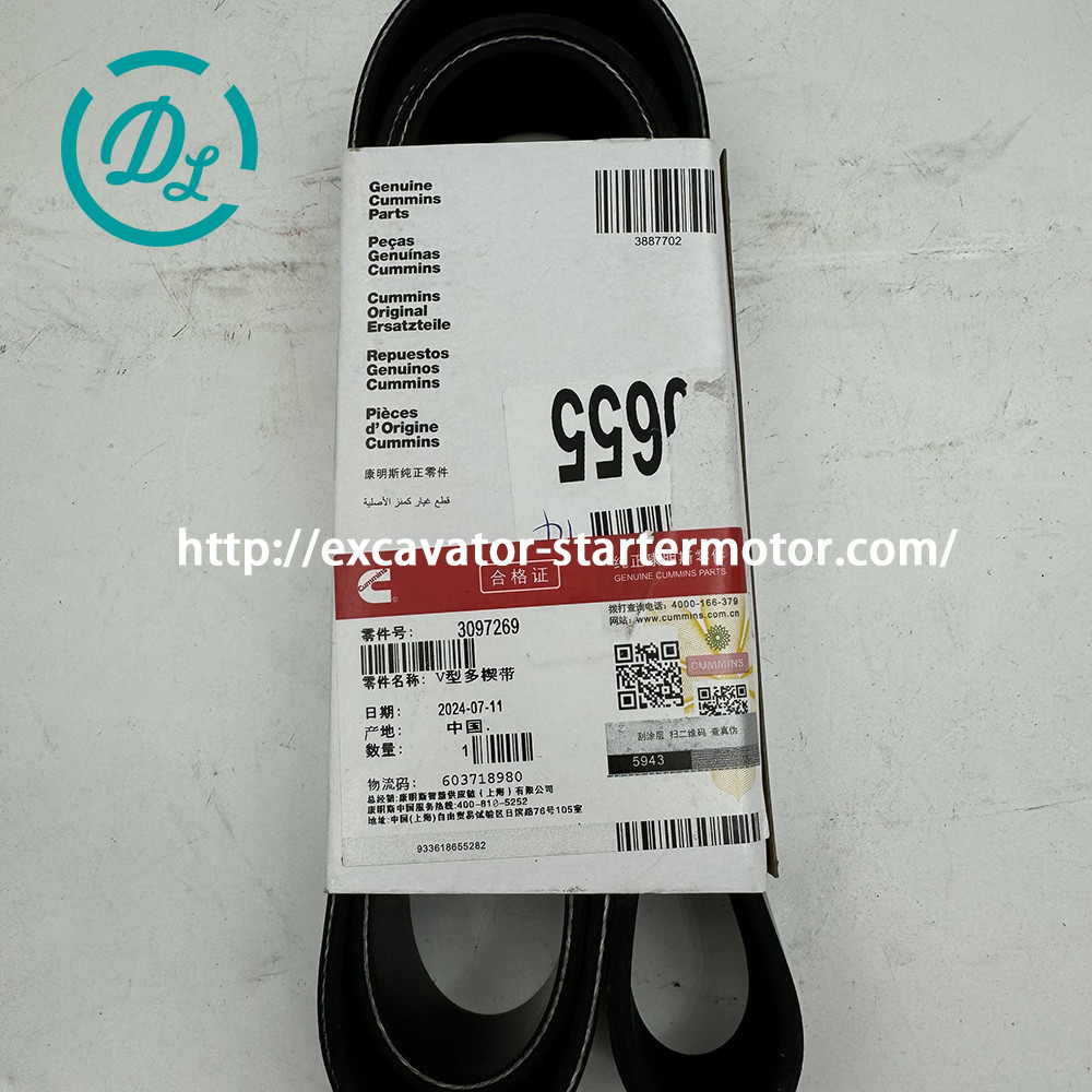 Engine Parts Belt V Ribbed 3104679 12PK1924 QSX15 Engine Fan Belt