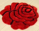 Romantic Rose 3D Polyester Shaggy Carpet Strench Yarn Mixed (3225)