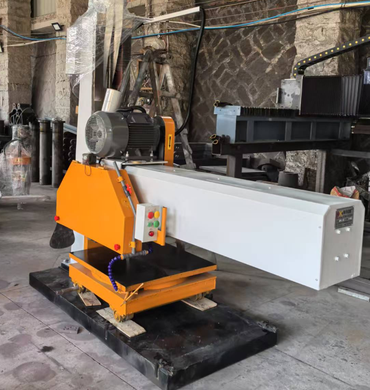 Customized Hand Stone Cutter 11KW For Cut To Size Tiles Edge Trimming