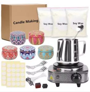 Quality Dumping Pot Dyed Block Candle Wick Soy Candle Making Kit wholesale