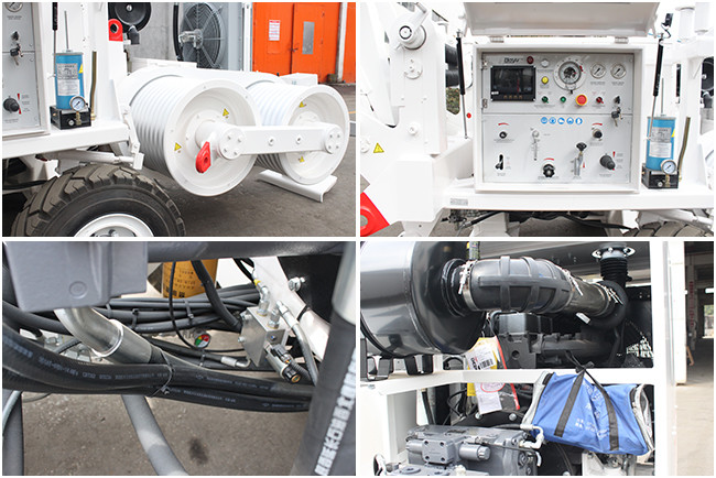 Power Line Stringing Equipment Hydraulic Puller With German Rexroth Speed Reducer