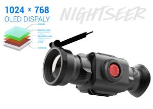Quality 1024*768 OLED Thermal Imaging Scope 5 Hours Operation Time For Wild Life wholesale