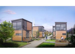 Quality Solid Structure Prefab Mini Homes With Strong Wind Resistance Ability wholesale