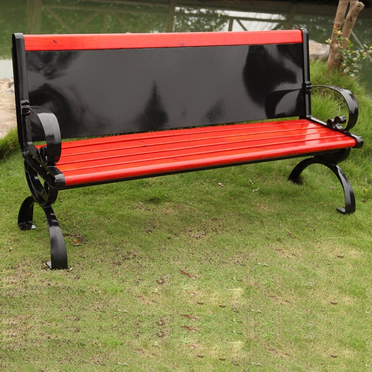 Sunproof Advertising 1400mm Galvanized Steel Garden Benches