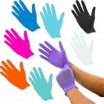 ASTM D3578 Standard Disposable Nitrile Exam Gloves for Beauty Salon 20 Days