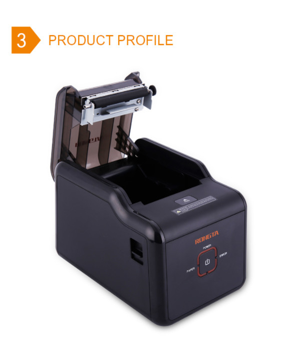 Auto Cutter High Speed Line Printer With Ethernet Port 250mm/s