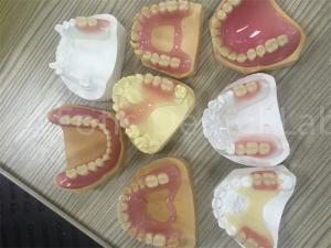 Quality Flexible TCS Valplast Removable Partial Denture Easy To Adjust wholesale