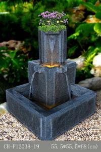 Quality Three Tanks Sandstone Water Feature wholesale
