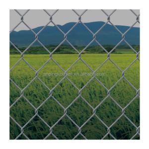 Quality Galvanized Chain Wire Fence for Court Field Open Size 25*25mm 50*50mm 60*60mm 80*80mm wholesale