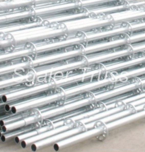 2m Aluminium Mobile Scaffold Hot DIP Steel Speaker Layer Truss