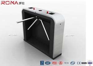 Quality Modern Stoving Varnish Security Turnstile Gates With Stainless Steel Housing wholesale