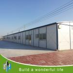 2016 hot sale single storey prefabricated camp house