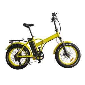 Quality Rear Hub Motor Folding Portable Electric Bike 48V 500W 20&quot; Tire For Adults wholesale