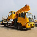 Aerial construction working Aerial Boom Lift for Advertising industry design