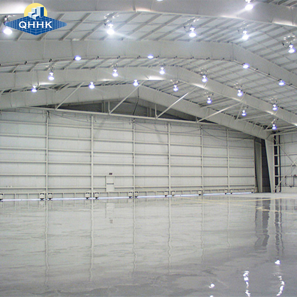Custom Electric Door Q235 Steel Structure Hangar Prefabricated Gb Standard