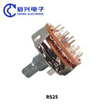RS25 Industrial Potentiometer Rotary Switches 2 Pole 4 Position