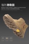 Men'S Suede Kevlar Steel Toe Welding Safety Shoes Anti Smashing Rubber Work