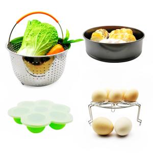 Quality 10-Piece Nonstick Stay Cool Handle Cookware Set Hard Porcelain Enamel Cooking Items Stainless Steel Pot accessories wholesale