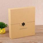 Brown 1000gsm cardboard Kraft Paper Packaging EVA Insert Gift Boxes
